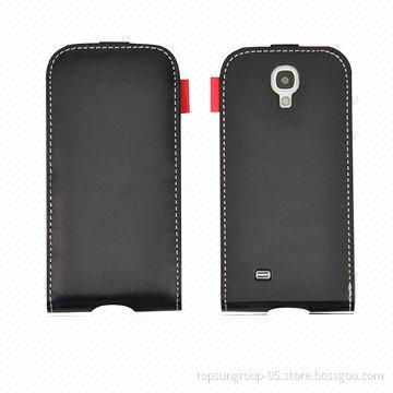 Flip Leather Cover, Ideal for Samsung S4/i9500